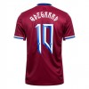 Fotbalové dresy Norsko Odegaard 10 Domácí Dres 2024 Krátký Rukáv